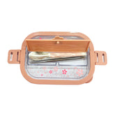 Stainless Steel Pink Lunch Box